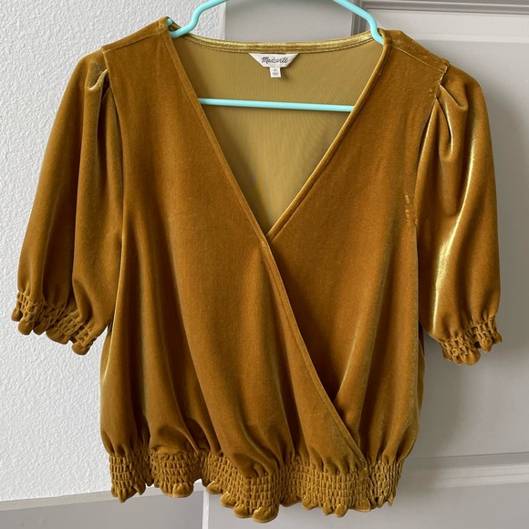 Madewell Tops - Madewell Velvet Top
